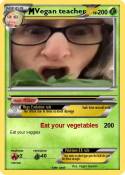 Vegan teacher