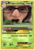 Vegan teacher