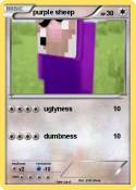 purple sheep