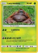 Lazy monkey