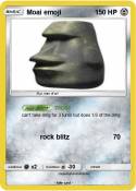 Moai emoji