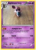 Nightmare foxy