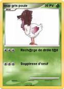 loup gris poule