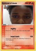forehead of