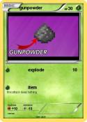 gunpowder