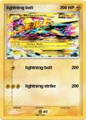 lightning bolt