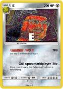 E