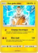 Son goku bleu