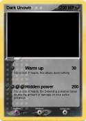 Dark Unown