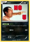 no u