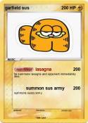 garfield sus