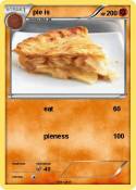pie is