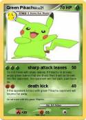 Green Pikachu