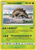 1900 triceratop