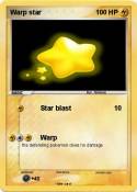 Warp star