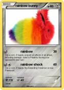 rainbow bunny
