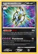 Gold Arceus Ex
