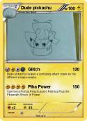 Dude pickachu