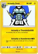 Actually Zeus
