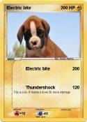 Electric bite