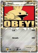 Obey!!!