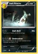 Dark Pikachu