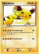 Dark Raichu