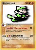 Raccoon Luigi