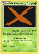 Color invert