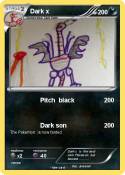 Dark x