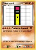 Pointy pencil