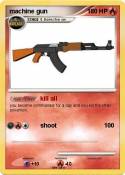 machine gun