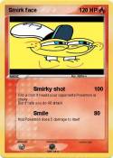 Smirk face