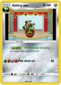 Gatling pea