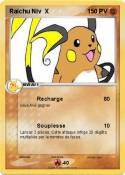 Raichu Niv X