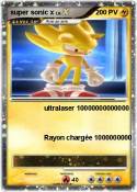 super sonic x