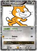 Scratch cat