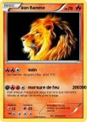 lion flamme
