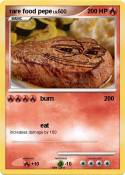 rare food pepe