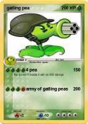 gatling pea