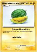 Golden Watermel