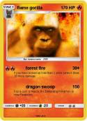 flame gorilla