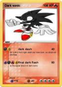 Dark sonic