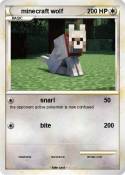 minecraft wolf