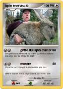 lapin énervé