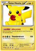 Ashes Pikachu
