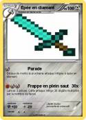 Épée en diamant