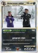 Wintersnow uddy