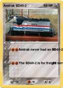 Amtrak SD40-2