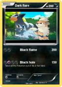 Dark flare